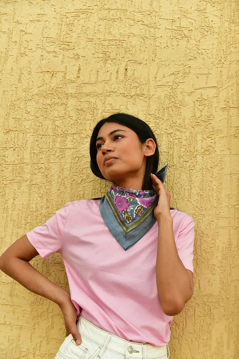 Small Ani Horizon Blue Scarf