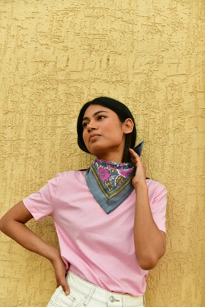 Small Ani Horizon Blue Scarf