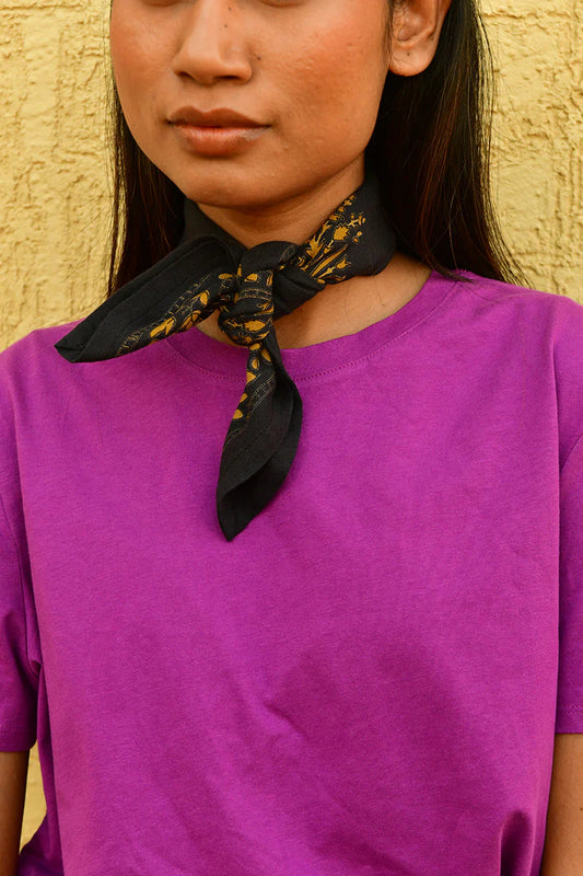 Petit Foulard Galatie Nuit