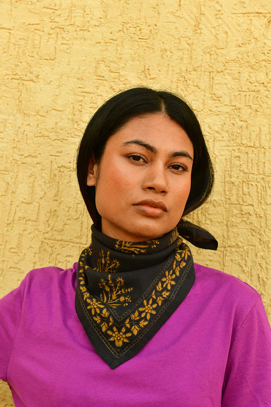 Petit Foulard Galatie Nuit