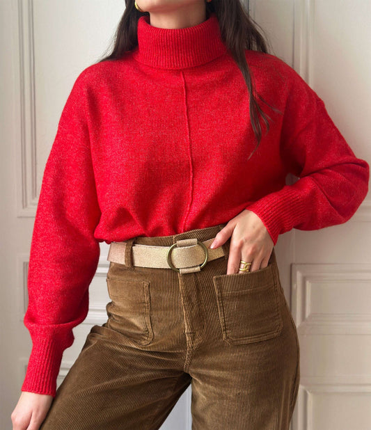 Pull Clara Rouge