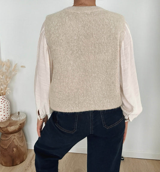 Pull Enora Beige