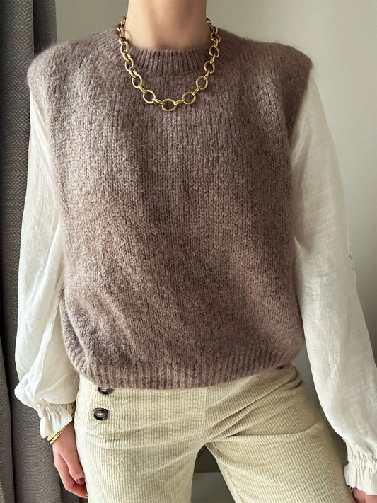 Pull Enora Taupe