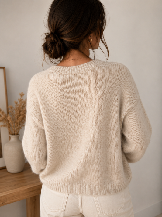 Pull Lise Beige
