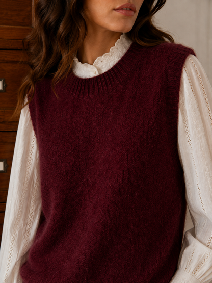 Pull Romy Bordeaux