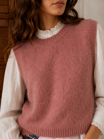 Pull Romy Vieux Rose