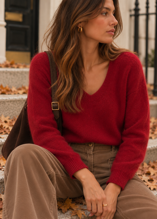 Pull Soline Rouge