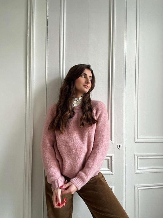 Pull Sunny Rose Poudré