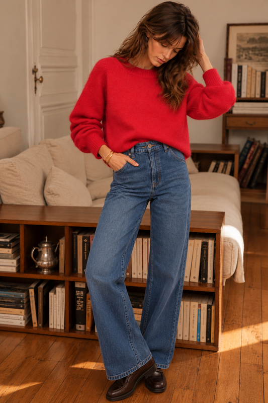 Sunny Lipstick Jumper