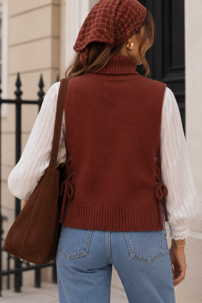 Pull Ysolde Rouille