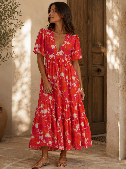 Robe Adriana Fleurie