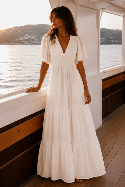 Robe Albane Ivoire
