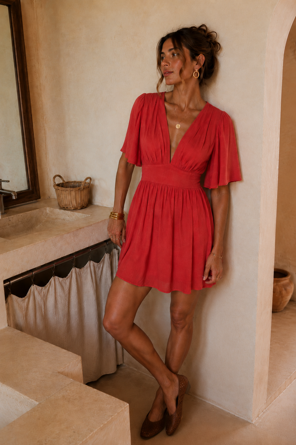 Robe Alexia Corail