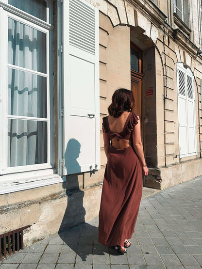 Robe Ana Chocolat