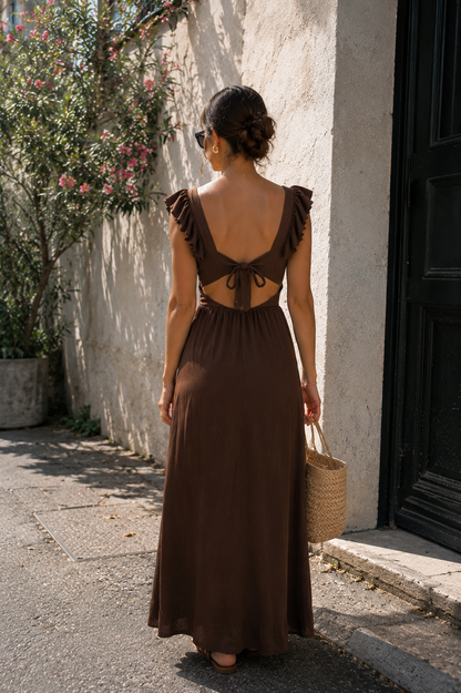 Robe Ana Chocolat