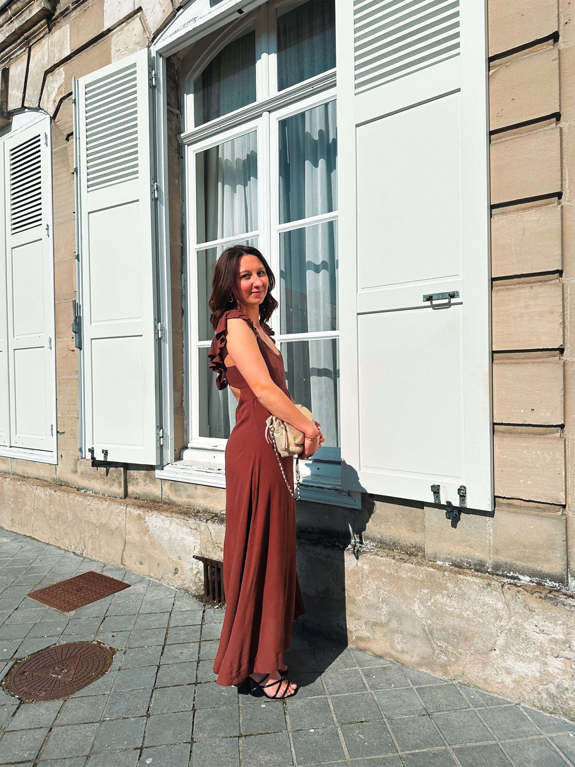 Robe Ana Chocolat