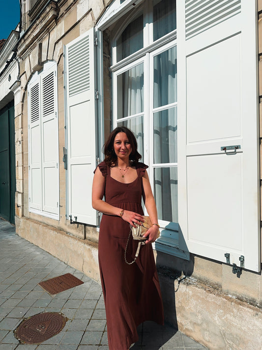 Robe Ana Chocolat