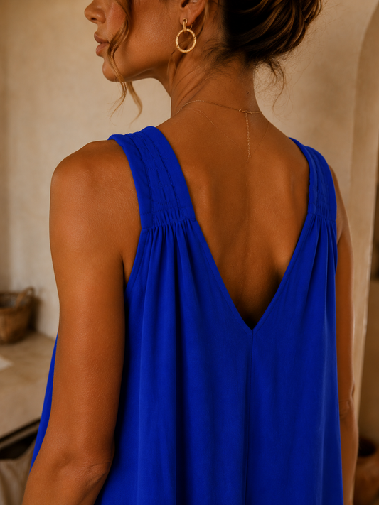 Robe Alyssandre Bleu Roi