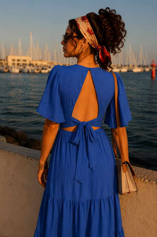 Blue Albane Dress