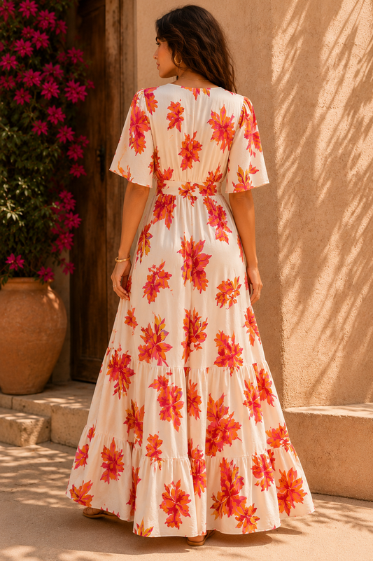 Robe Carla Fleurie