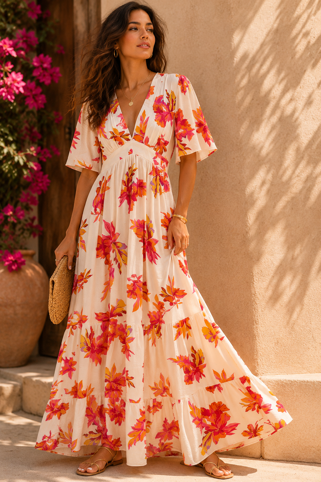 Robe Carla Fleurie