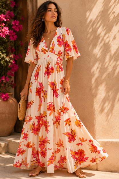 Robe Carla Fleurie