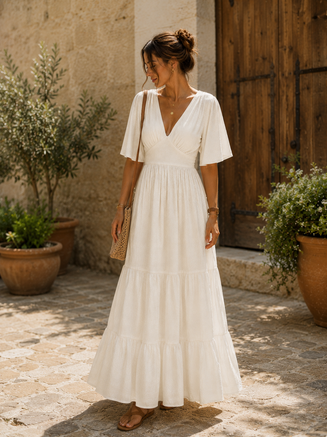 Robe Carla Ivoire