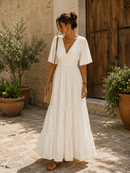 Robe Carla Ivoire