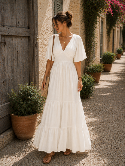 Robe Carla Ivoire