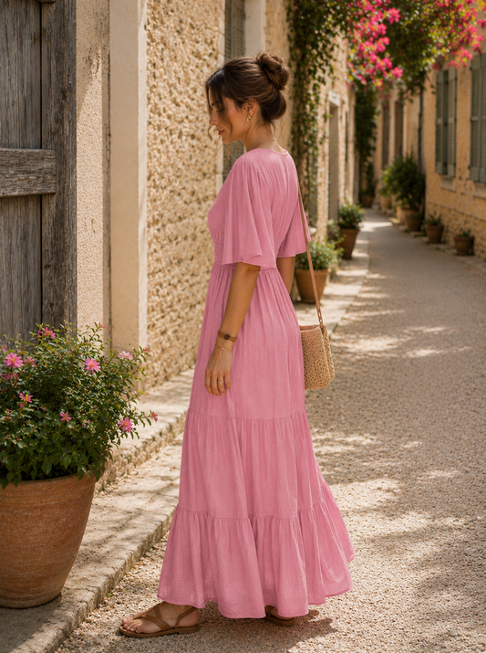 Carla Coral Dress