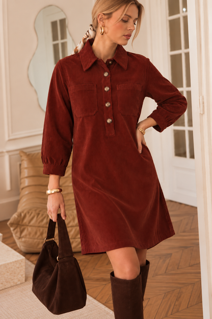 Robe Laura Brique