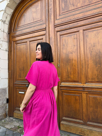 Robe Esmée Fuchsia