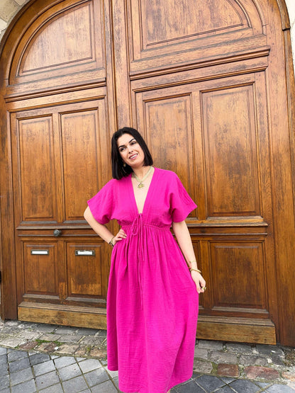 Robe Esmée Fuchsia