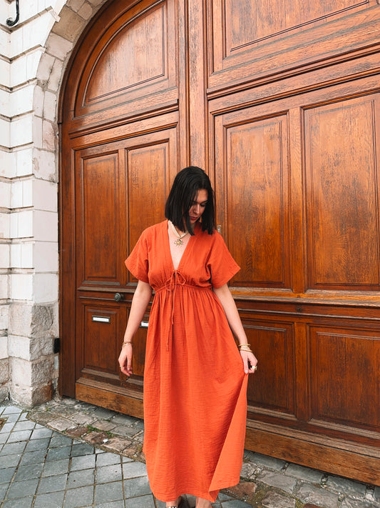 Robe Esmée Caramel