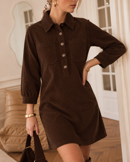Robe Laura Chocolat
