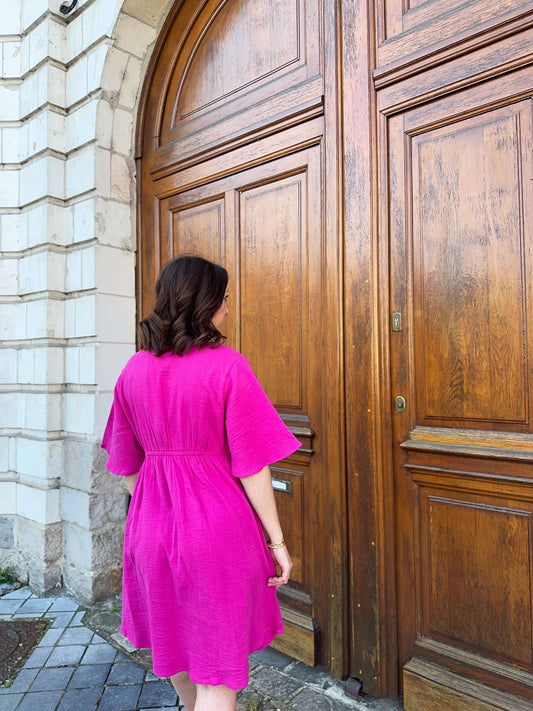 Robe Luz Fuchsia