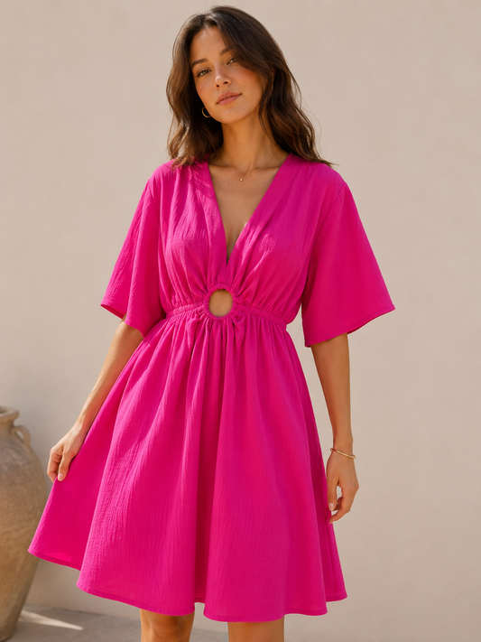 Robe Luz Fuchsia les piplettes 