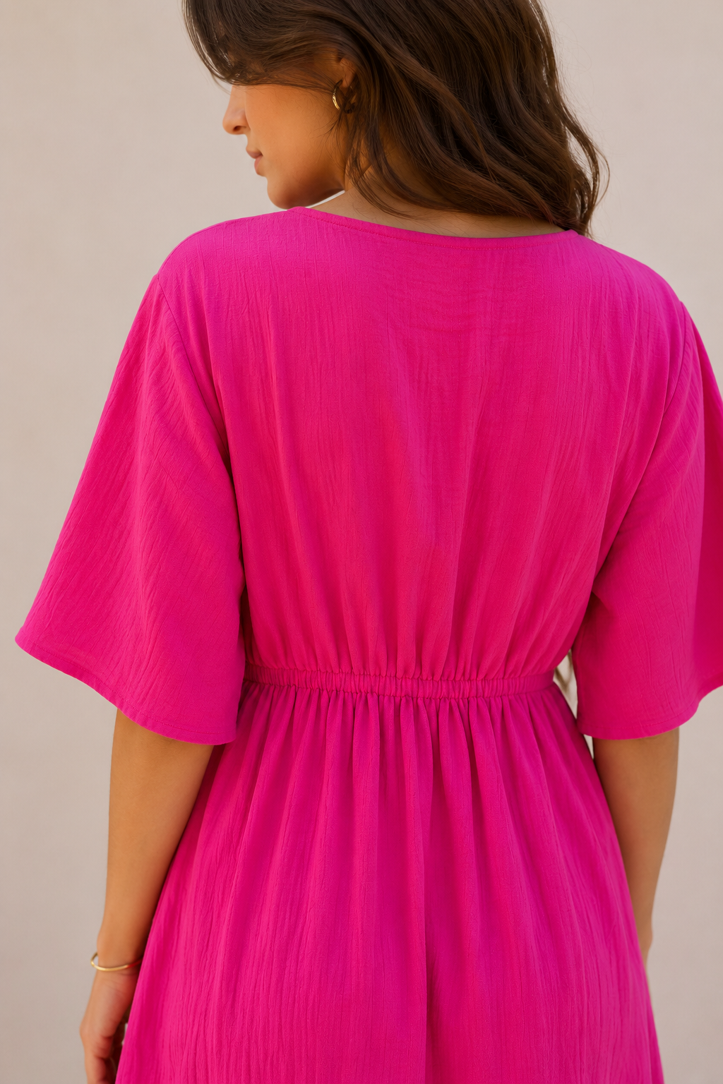 Luz Fuchsia Dress