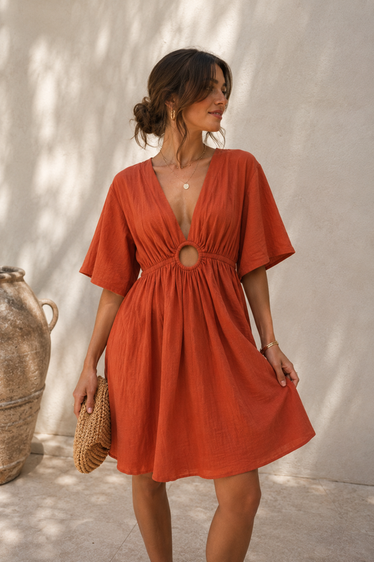 Robe Luz Terracotta les piplettes 