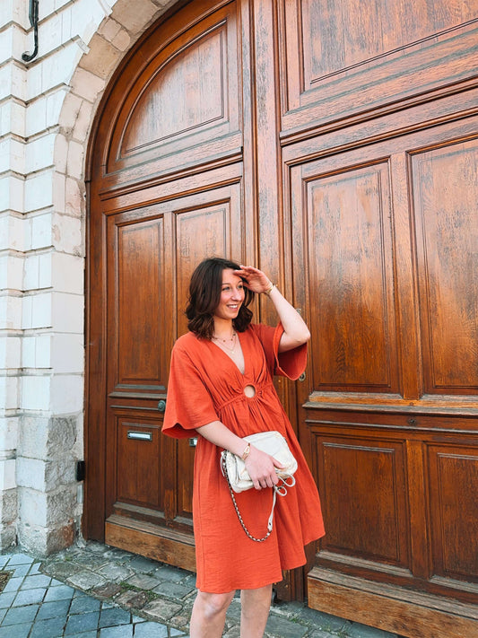 Robe Luz Terracotta