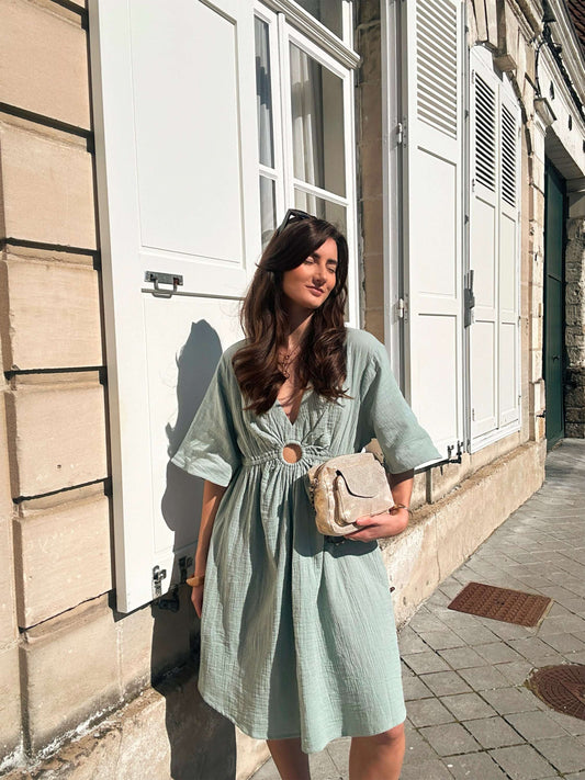 Luz Dress Sage Green