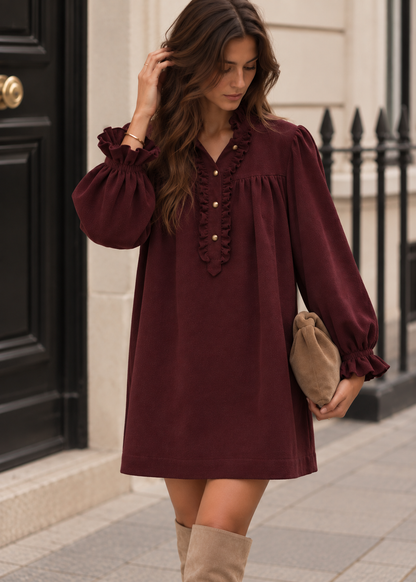 Robe Manon Bordeaux