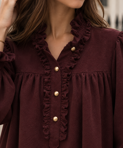 Robe Manon Bordeaux