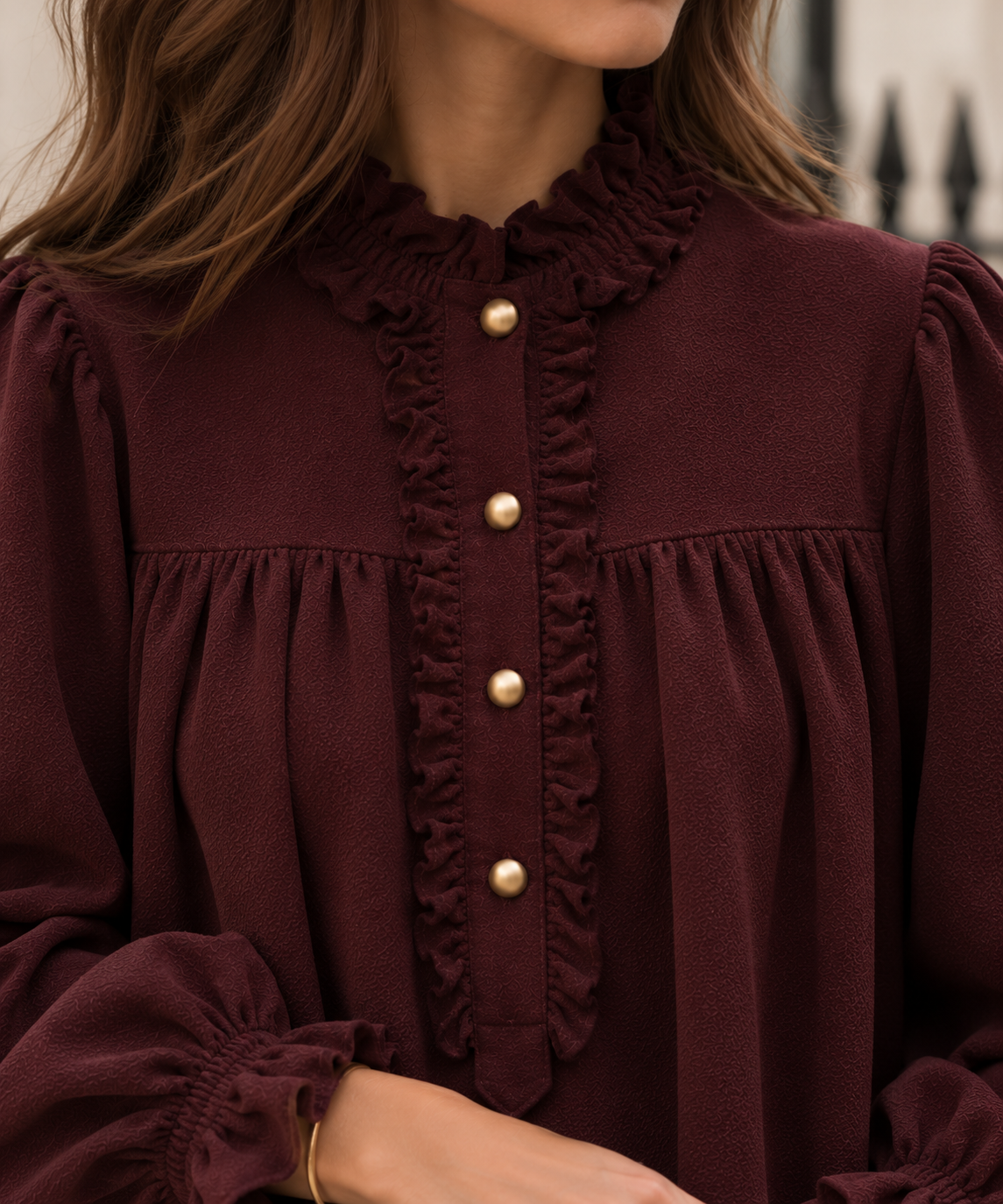 Robe Manon Bordeaux