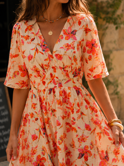 Robe Mattia Corail