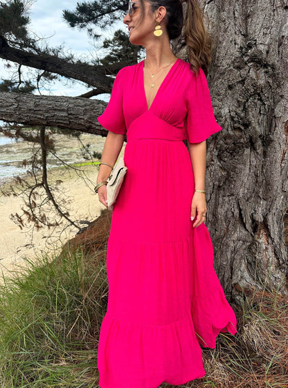 Robe Sara Fuchsia