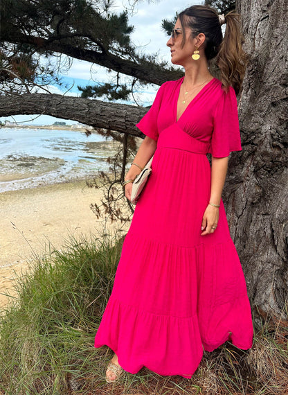Robe Sara Fuchsia