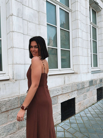 Robe Talia Chocolat