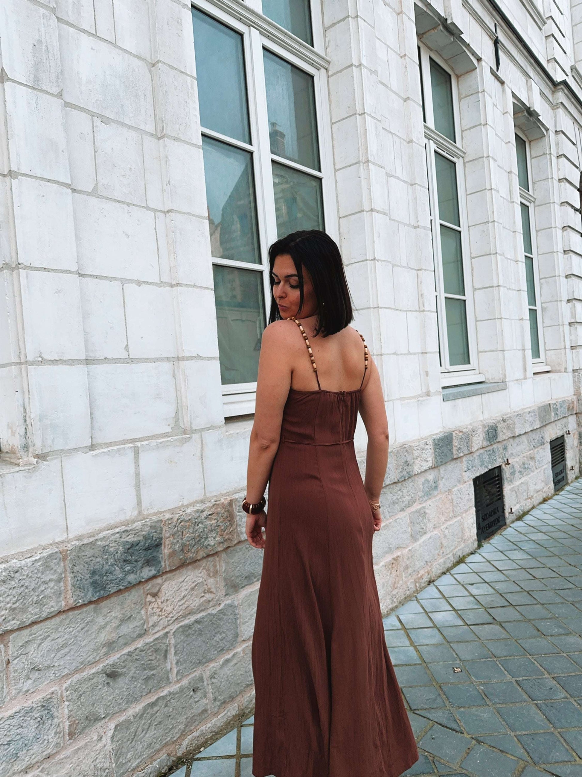Robe Talia Chocolat