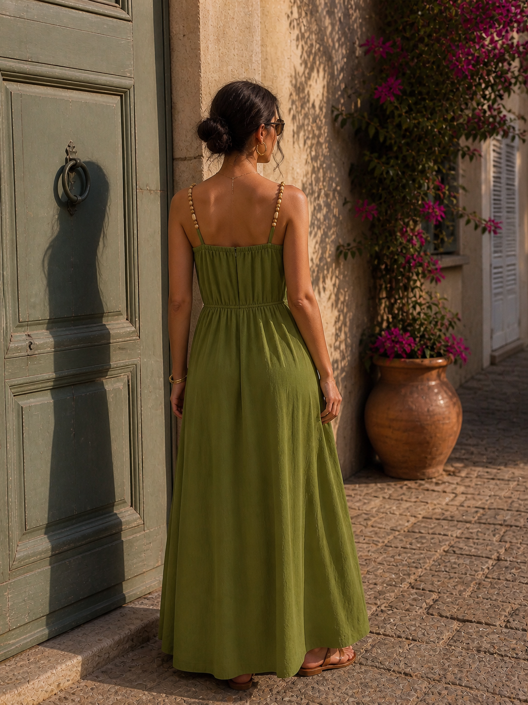 Talia Terracotta Dress